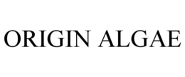 ORIGIN ALGAE trademark