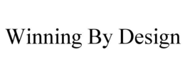 WINNING BY DESIGN trademark