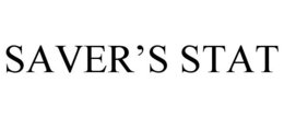 SAVER'S STAT trademark