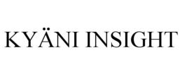 KYÄNI INSIGHT trademark