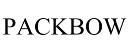 PACKBOW trademark