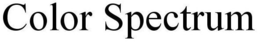 COLOR SPECTRUM trademark