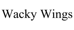 WACKY WINGS trademark