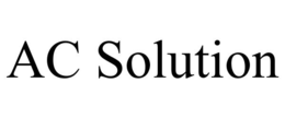AC SOLUTION trademark