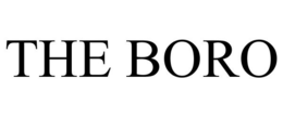 THE BORO trademark