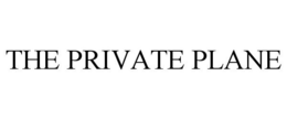 THE PRIVATE PLANE trademark