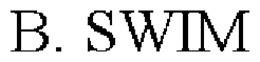B. SWIM trademark