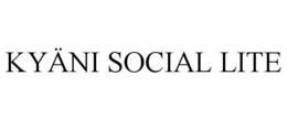 KYÄNI SOCIAL LITE trademark