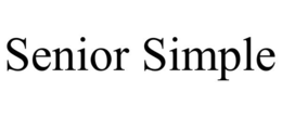 SENIOR SIMPLE trademark