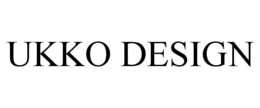 UKKO DESIGN trademark