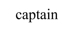 CAPTAIN trademark