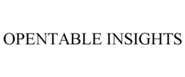 OPENTABLE INSIGHTS trademark