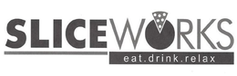 SLICEWORKS EAT DRINK RELAX trademark