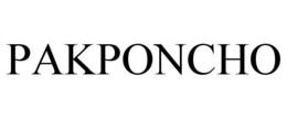 PAKPONCHO trademark