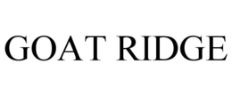 GOAT RIDGE trademark