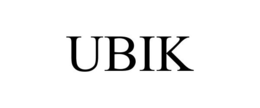 UBIK trademark