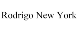 RODRIGO NEW YORK trademark