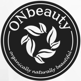 ONBEAUTY ORGANICALLY NATURALLY BEAUTIFUL trademark