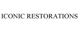 ICONIC RESTORATIONS trademark