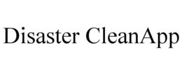 DISASTER CLEANAPP trademark