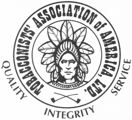 TOBACCONISTS' ASSOCIATION OF AMERICA, LTD., QUALITY, INTEGRITY AND SERVICE trademark
