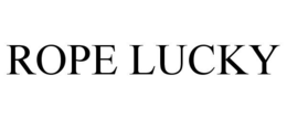 ROPE LUCKY trademark
