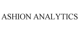 ASHION ANALYTICS trademark