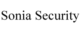 SONIA SECURITY trademark