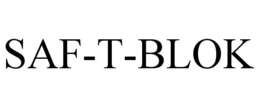 SAF-T-BLOK trademark