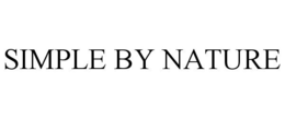 SIMPLE BY NATURE trademark