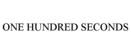 ONE HUNDRED SECONDS trademark
