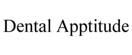 DENTAL APPTITUDE trademark