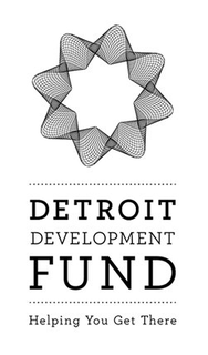 DETROIT DEVELOPMENT FUND HELPING YOU GET THERE trademark