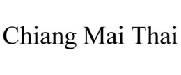 CHIANG MAI THAI trademark