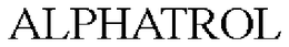 ALPHATROL trademark