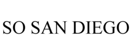SO SAN DIEGO trademark