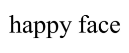 HAPPY FACE trademark