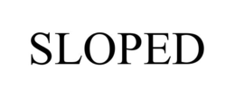 SLOPED trademark