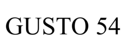GUSTO 54 trademark