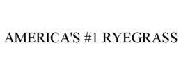 AMERICA'S #1 RYEGRASS trademark