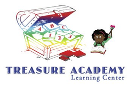 A B C 1 2 3 TREASURE ACADEMY LEARNING CENTER trademark