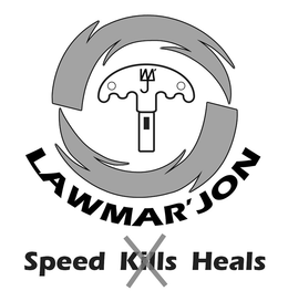LM'J LAWMAR'JON SPEED KILLS HEALS trademark