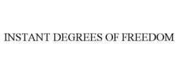 INSTANT DEGREES OF FREEDOM trademark