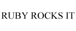 RUBY ROCKS IT trademark