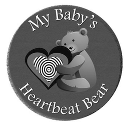 MY BABY'S HEARTBEAT BEAR trademark