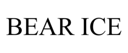 BEAR ICE trademark