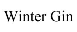 WINTER GIN trademark