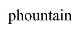 PHOUNTAIN trademark