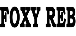 FOXY REB trademark