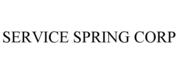 SERVICE SPRING CORP trademark
